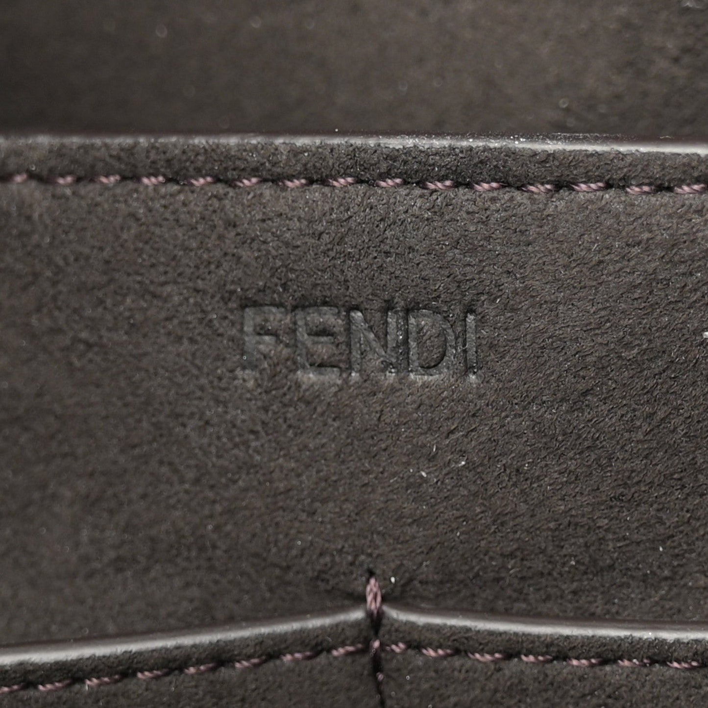 Vitello Grace Camoscio Medium Fendi Origami Plum