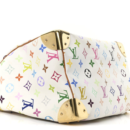 Monogram Multicolor Speedy 30 White
