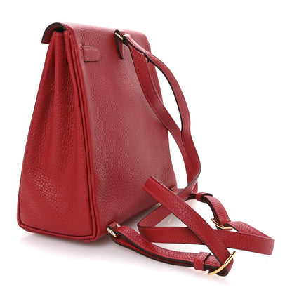 Taurillon Clemence Kelly Ado Backpack Rouge Casaque