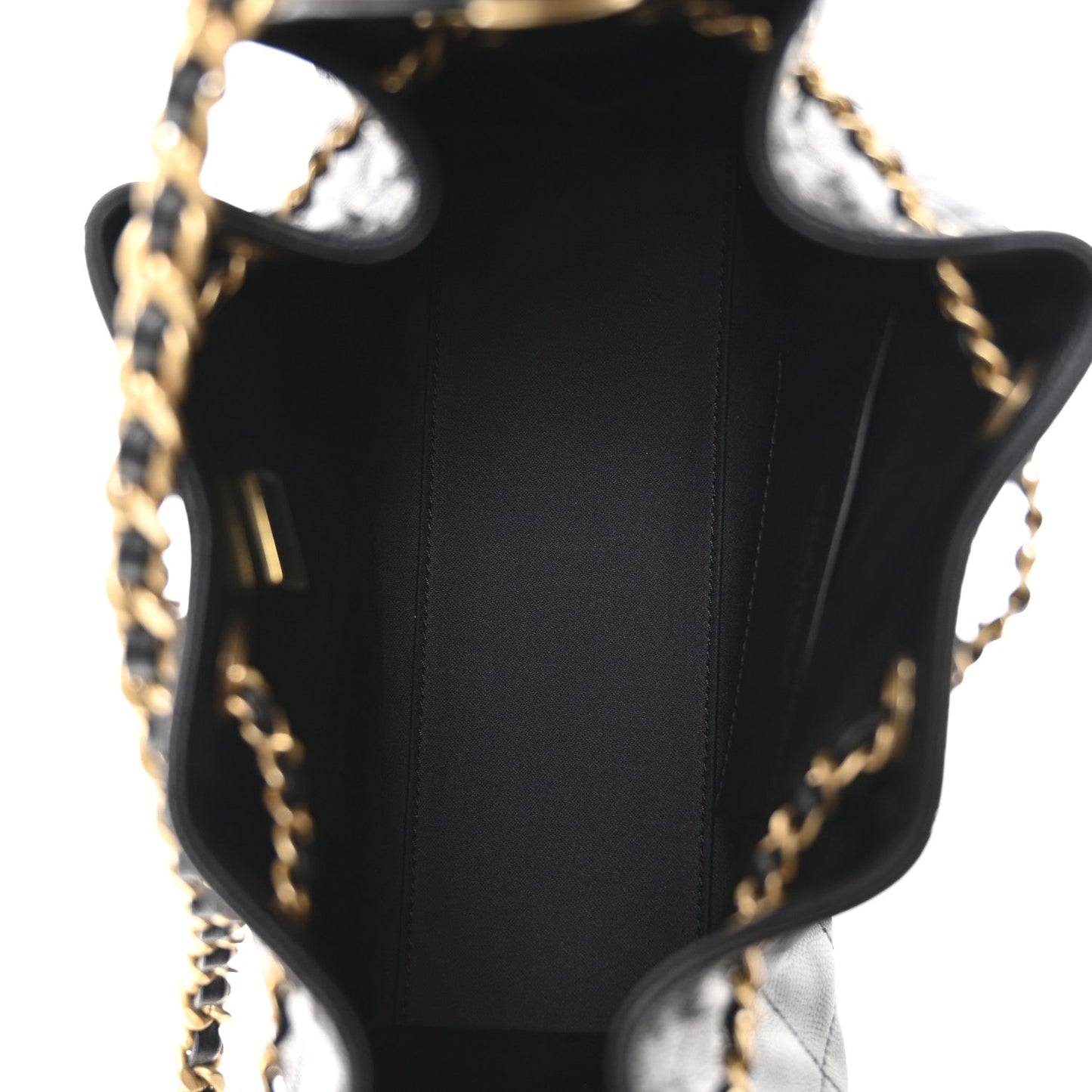 Caviar Quilted Mini Chanel 25 Handbag Black