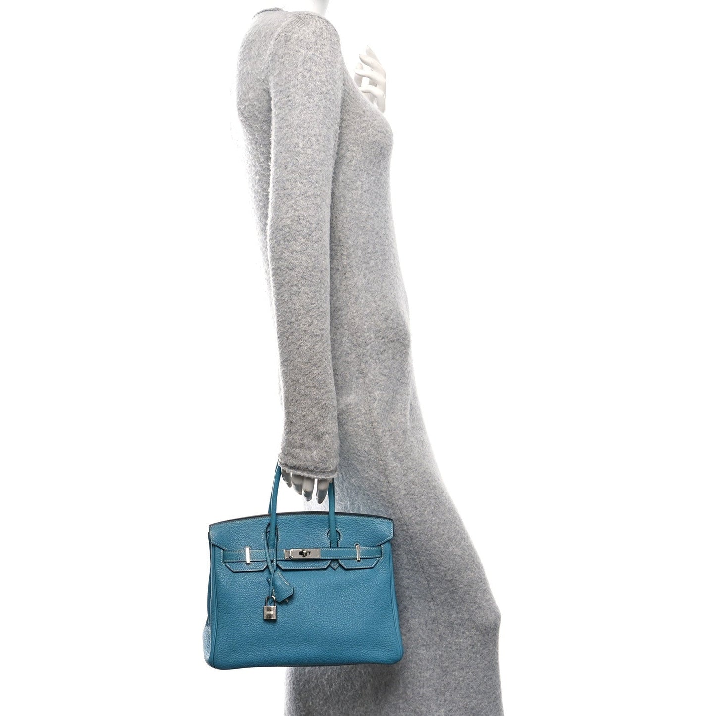 Togo Birkin 30 Blue Jean