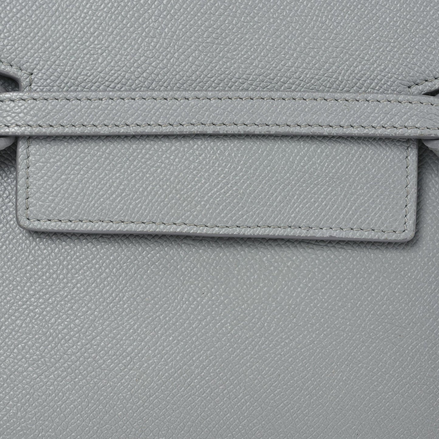 Grained Calfskin Nano Belt Bag Mineral