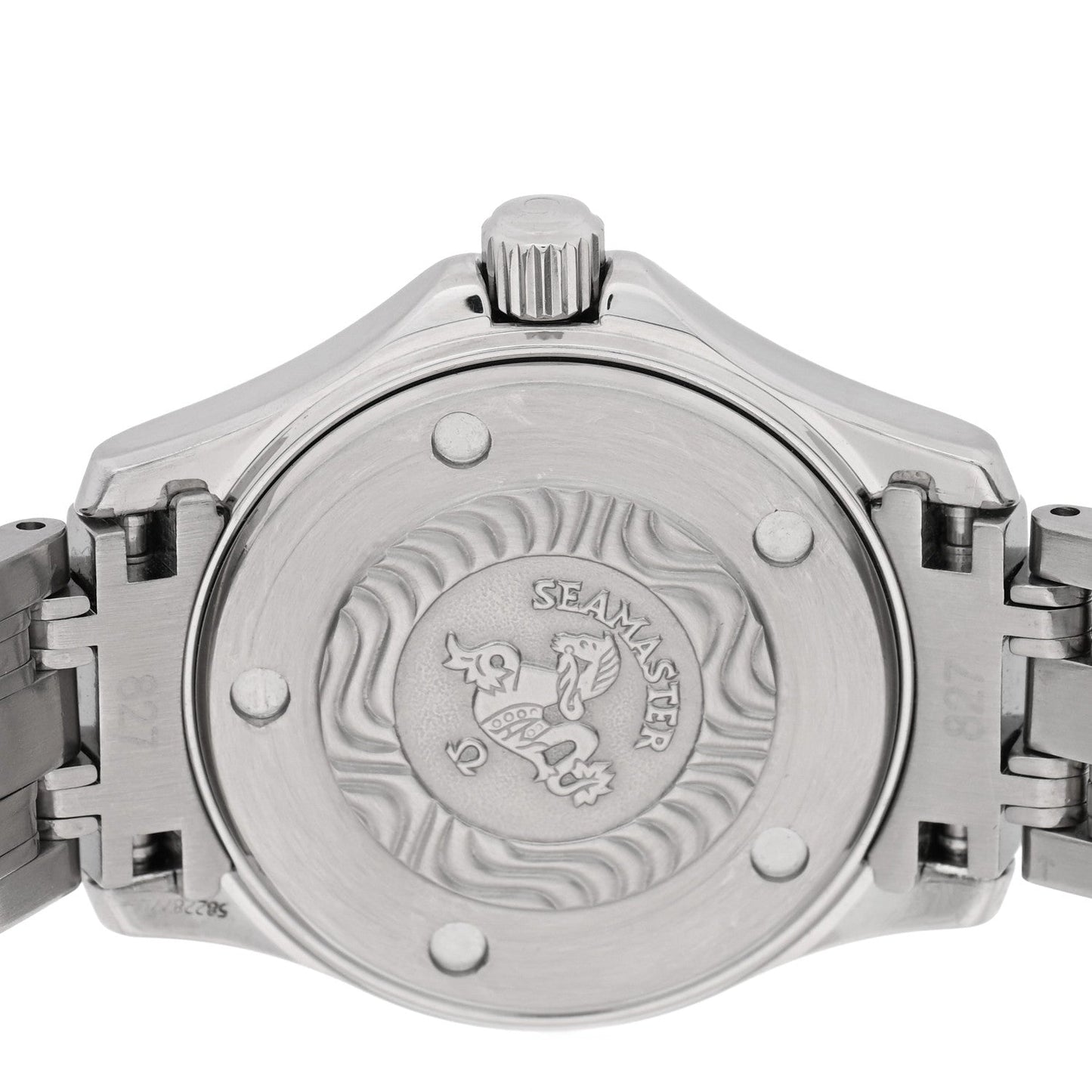 Stainless Steel 28mm Seamaster 120M Quartz Watch Blue 2571.81.00