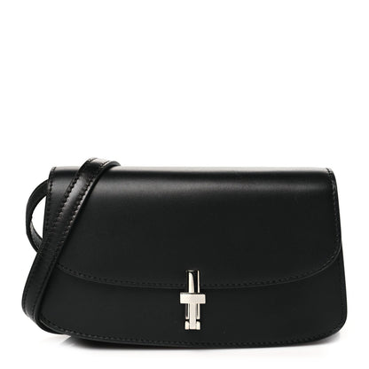 Smooth Calfskin The Sofia E/W Crossbody Black