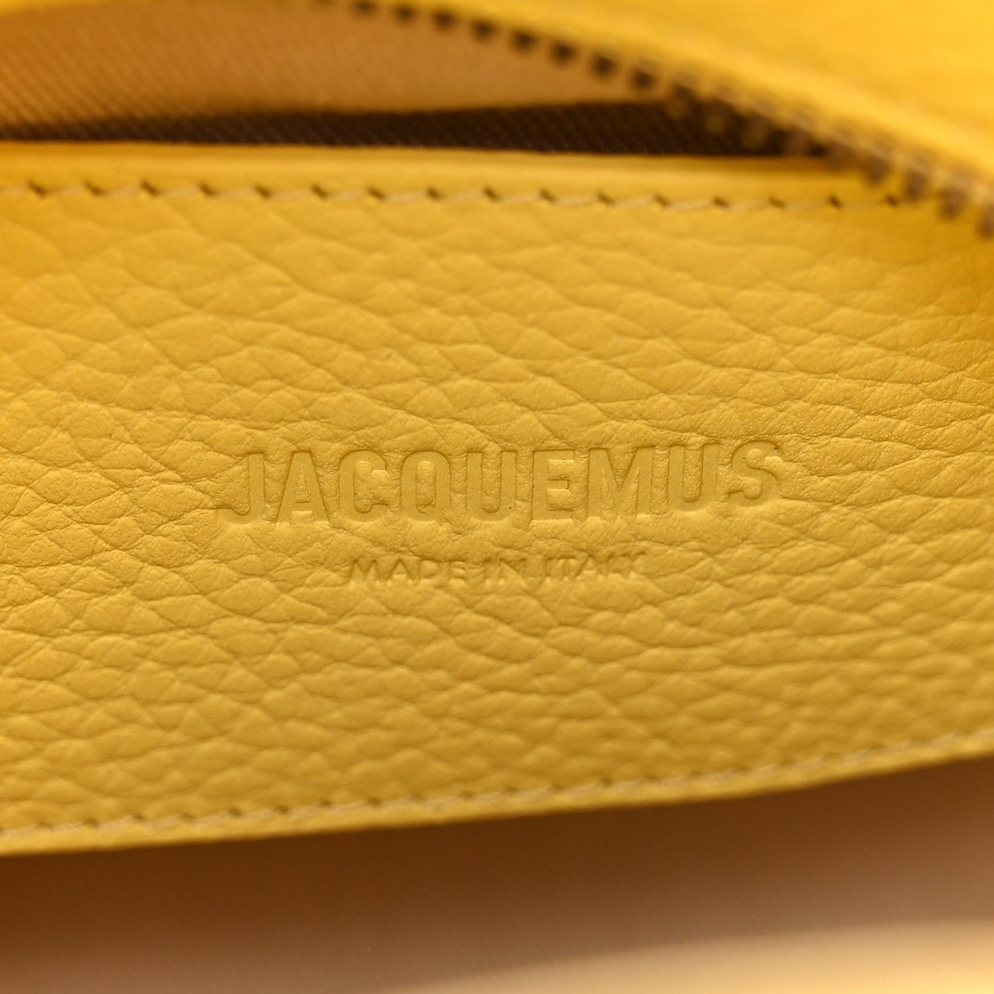 Grained Calfskin Le Petit Turismo Light Yellow