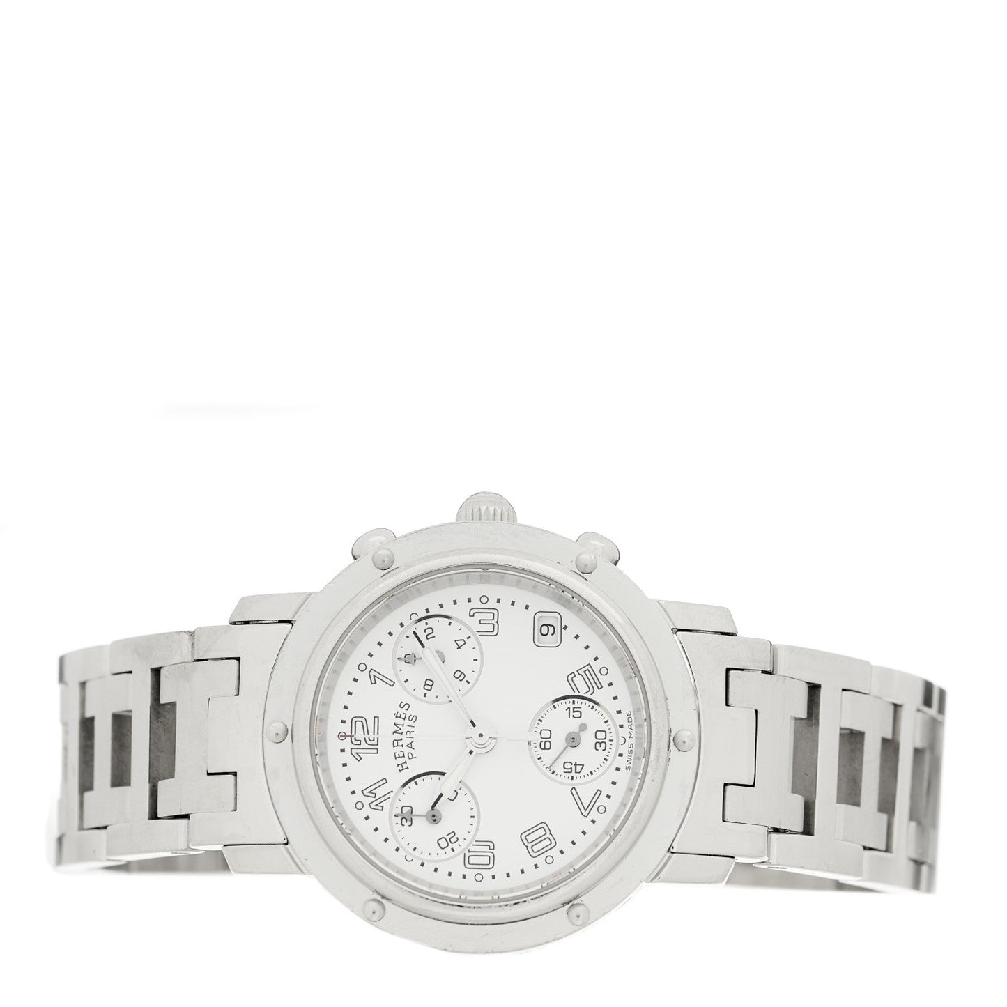 Stainless Steel 31mm Clipper Chronograph Quartz Watch