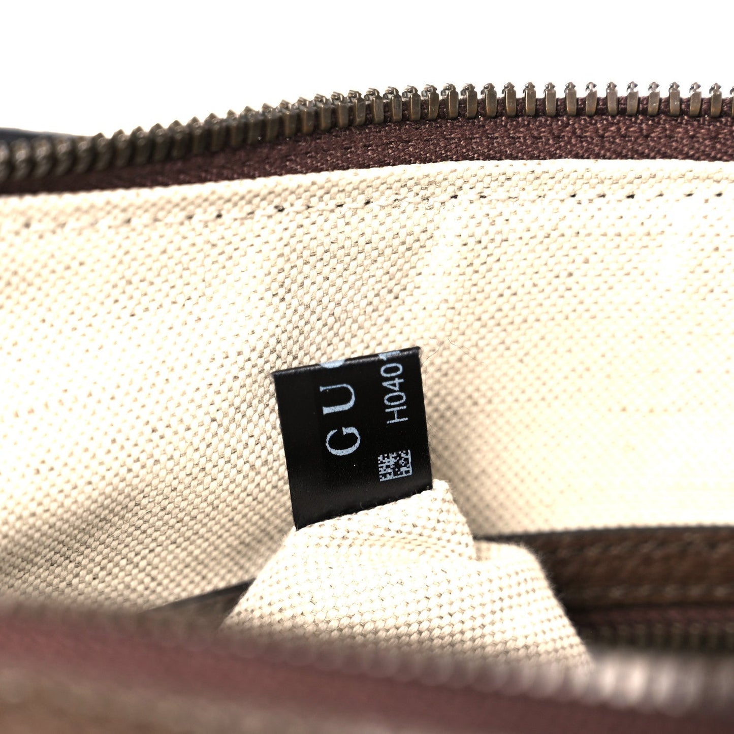 GG Supreme Monogram Web Small Ophidia Half Moon Hobo Brown