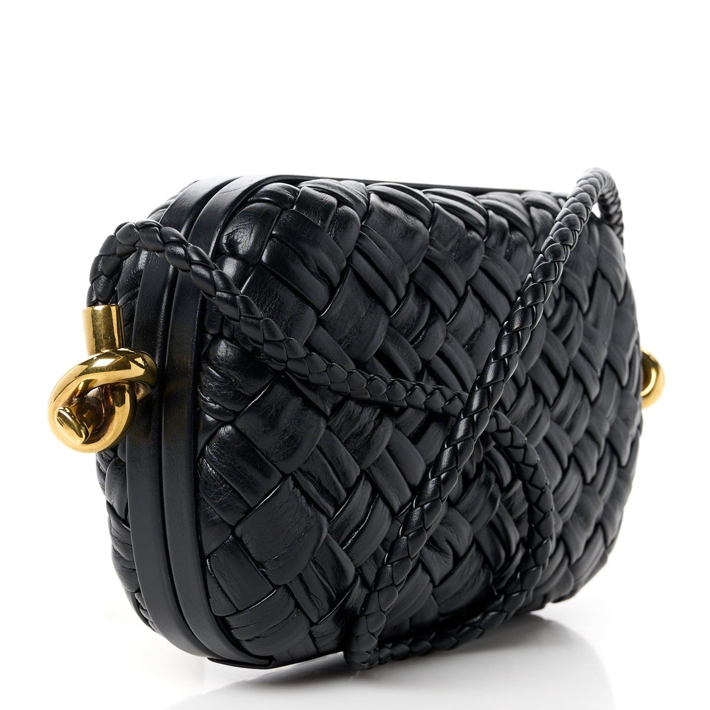 Foulard Intrecciato Intrecciato Knot On Strap Black