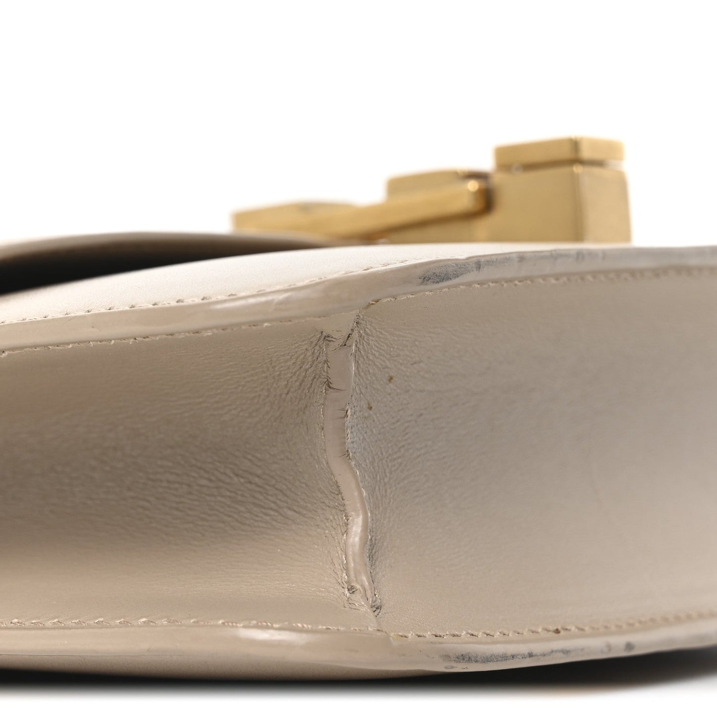 Smooth Calfskin Le Carre Satchel Dark Beige