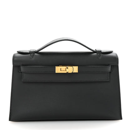 Swift Kelly Pochette Clutch Black