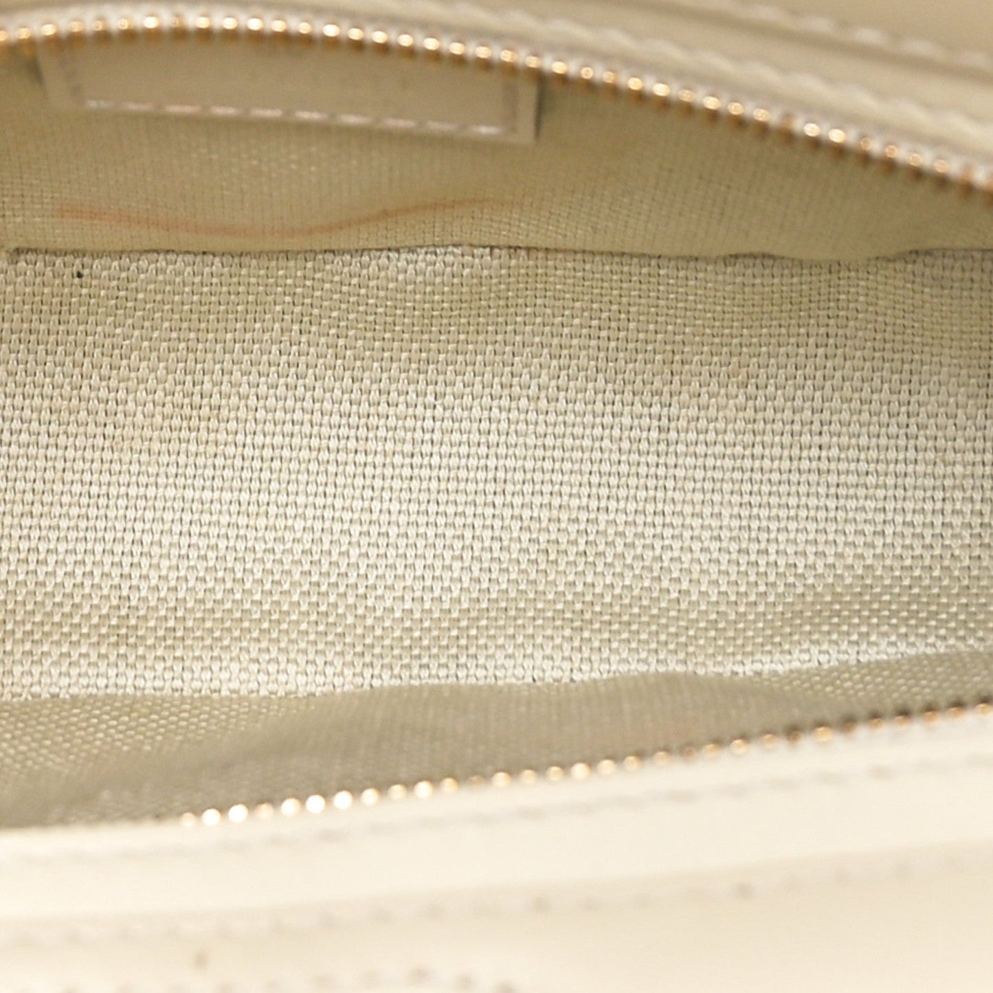Calfskin Mini Moon Side Shoulder Bag Ivory
