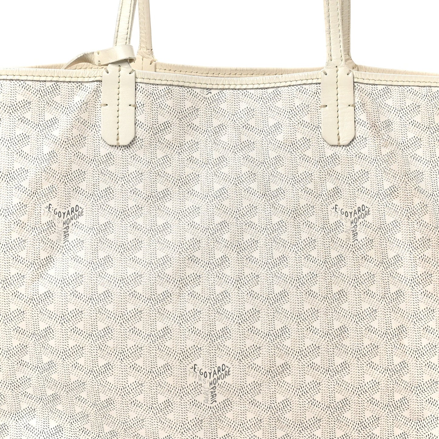 Goyardine Saint Louis PM White