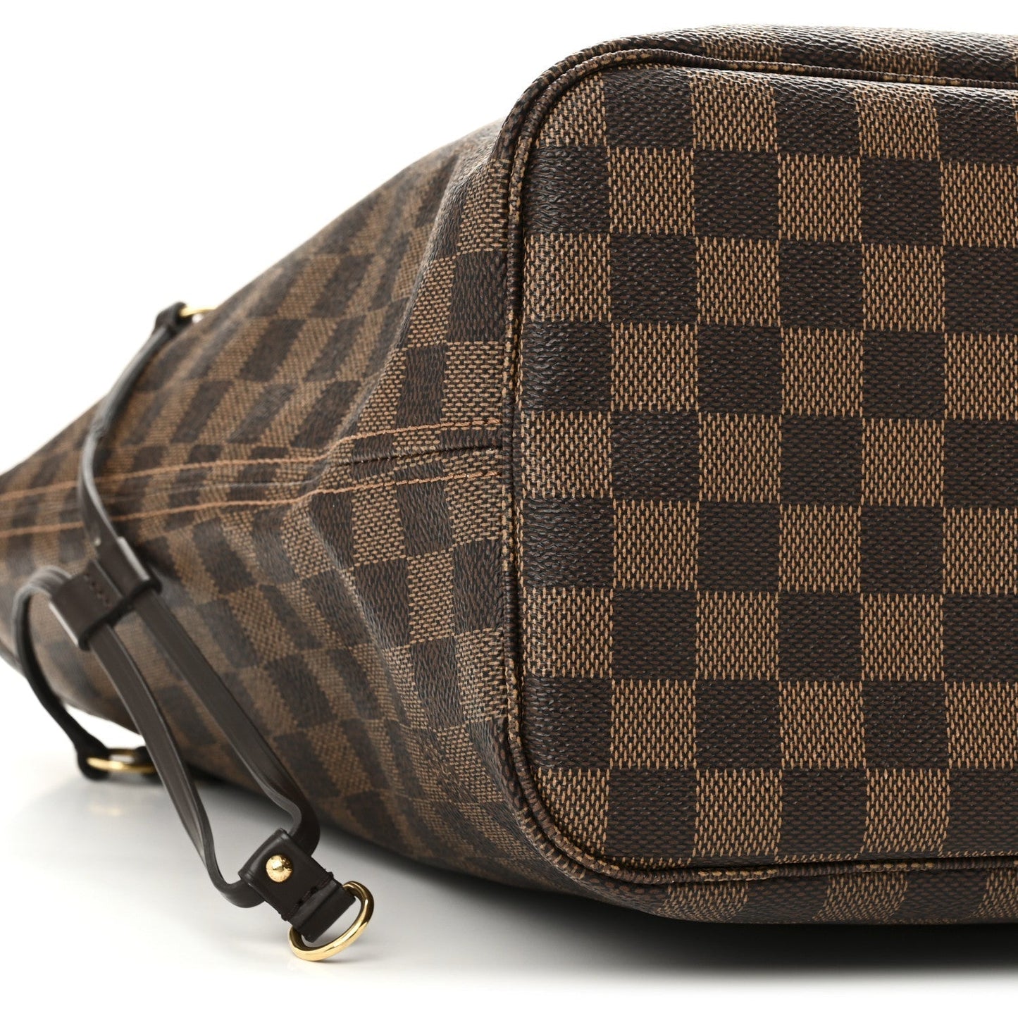Damier Ebene Neo Neverfull MM Rose Ballerine