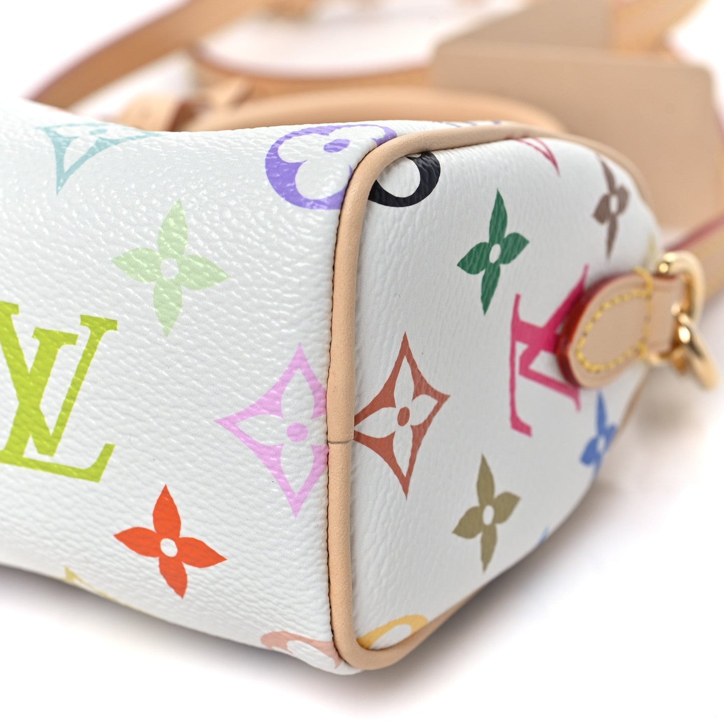 LV X TM Monogram Multicolor Nano Speedy White