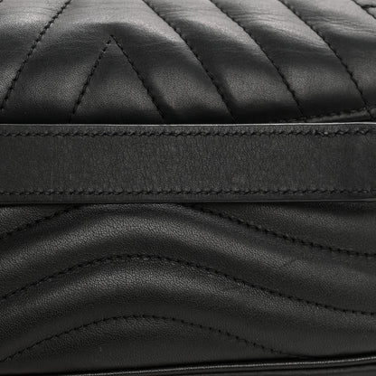 Calfskin New Wave Chain Pochette Black