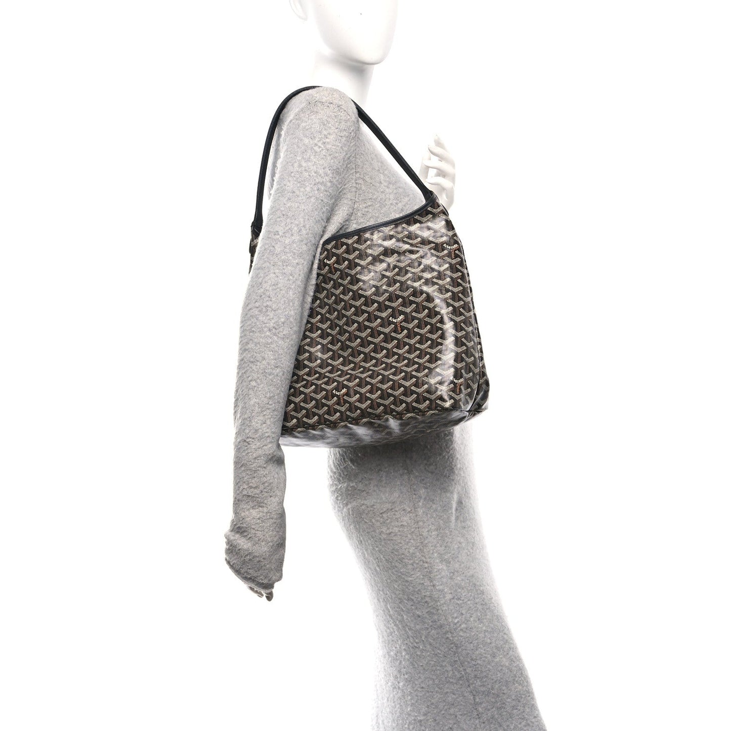 Goyardine Coeur Boheme Hobo Black