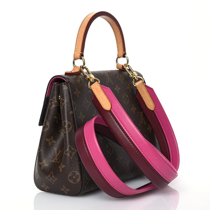 Monogram Cluny BB Bordeaux Fuchsia