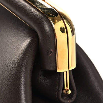 Shiny Nappa Small Fendi First Chocolate