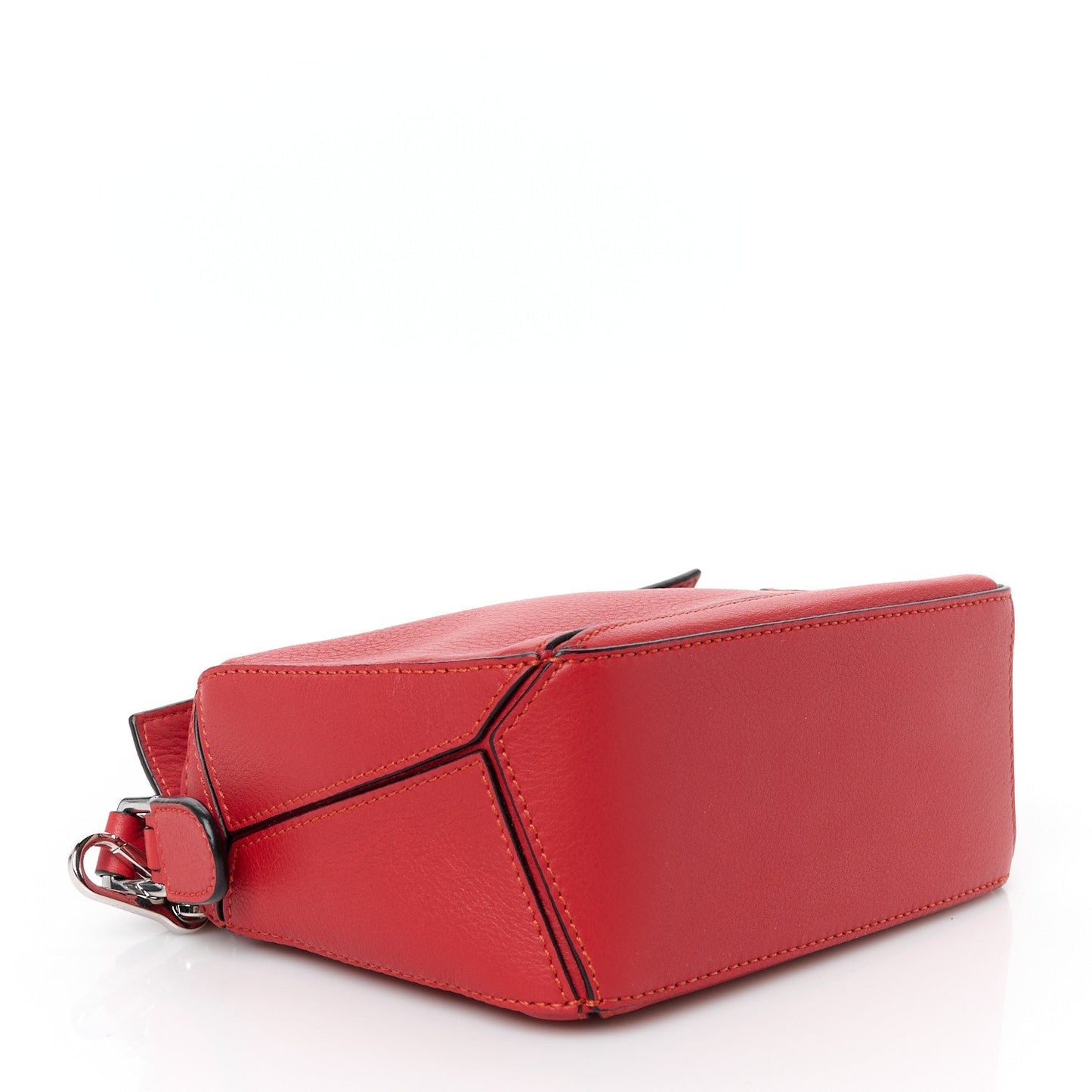 Calfskin Mini Puzzle Bag Pomodoro