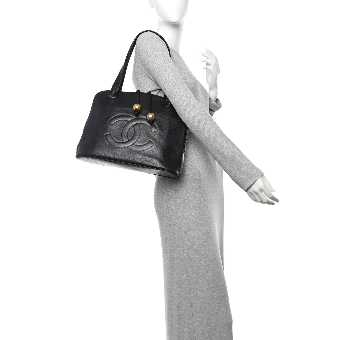 Caviar CC Tote Black
