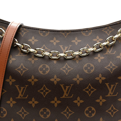 Reverse Monogram Loop Hobo