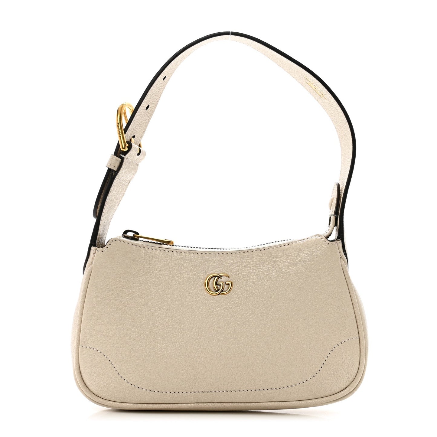 Goatskin Mini Aphrodite Shoulder Bag Mystic White