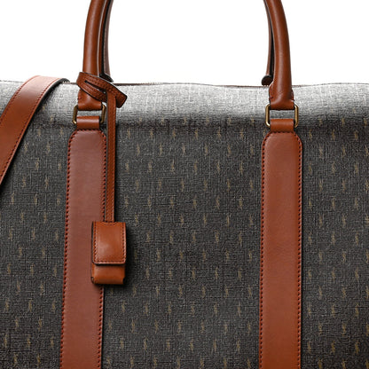 Canvas Smooth Calfskin Le Monogramme 72H Duffle Chestnut