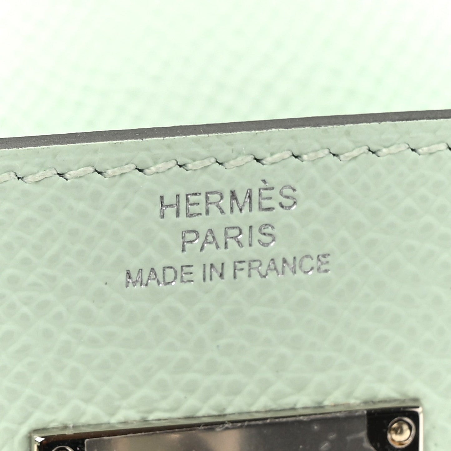 Epsom Kelly Wallet To Go Vert Peppermint