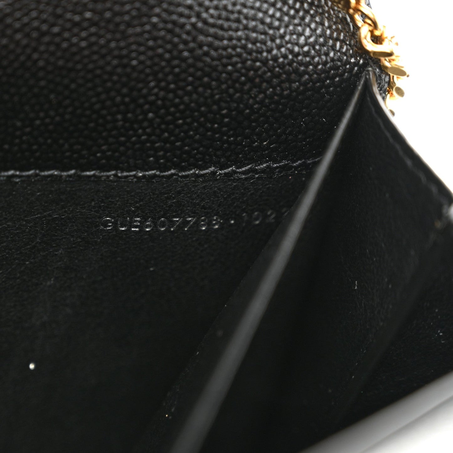 Grain De Poudre Uptown Chain Wallet Black