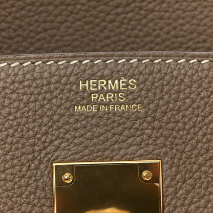 Togo Birkin 30 Etoupe