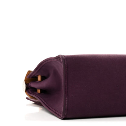 Toile Vache Hunter Herbag Zip 31 PM Cassis Fauve