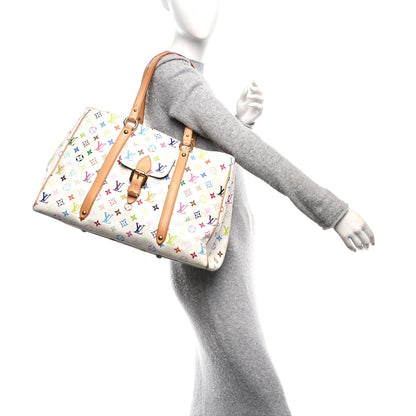 Monogram Multicolor Aurelia GM White