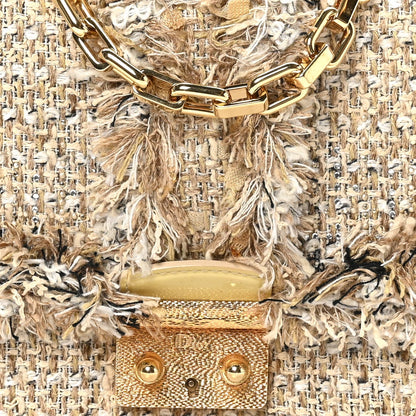 Tweed Medium Miss Dior Flap Beige