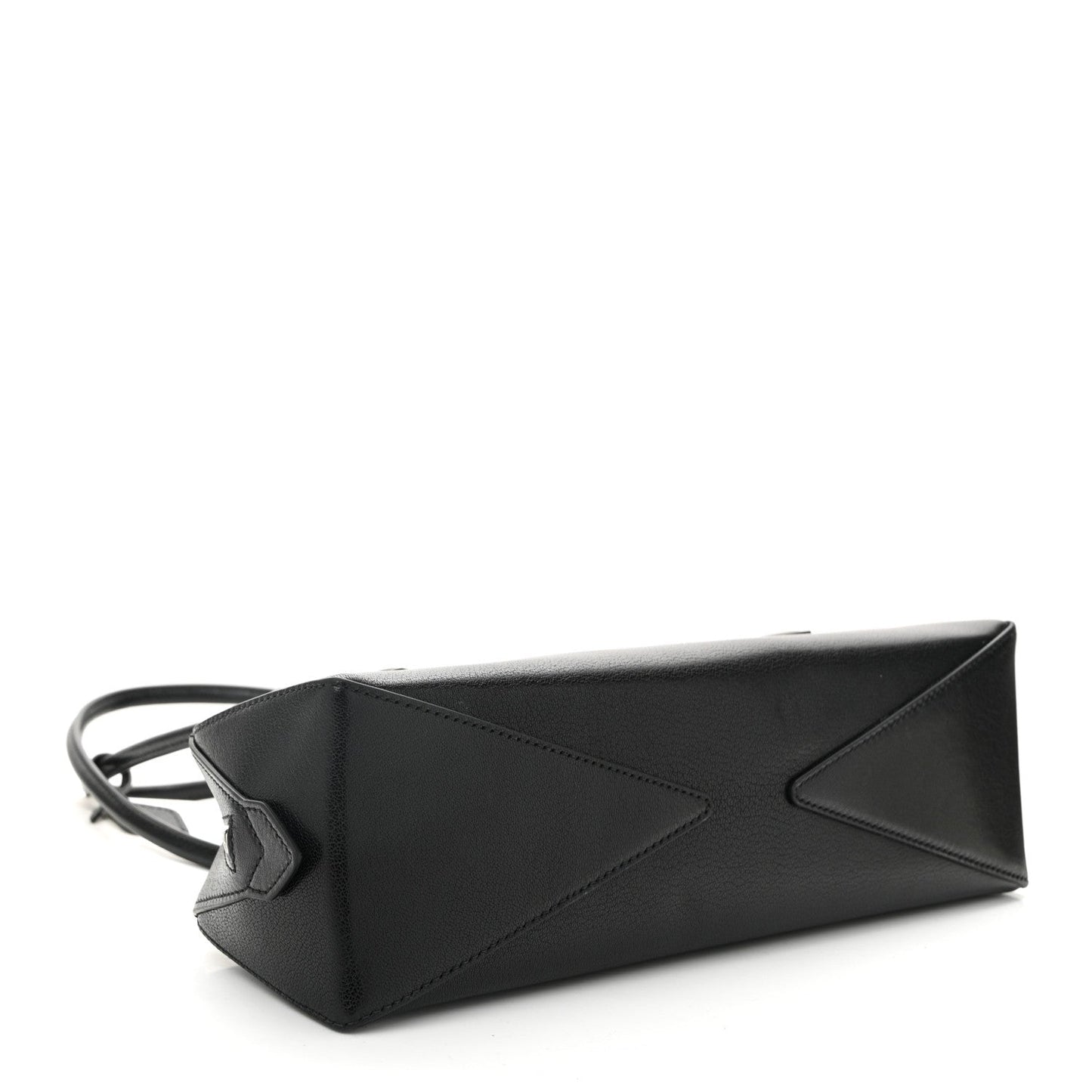 Goatskin Medium Le Teckel Bag Black