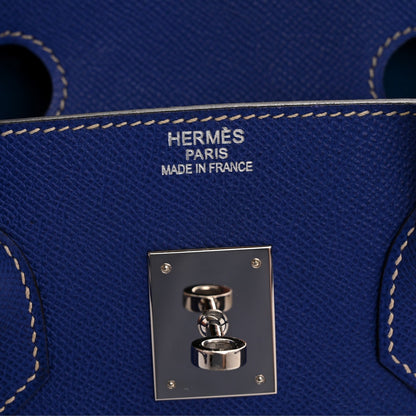 Epsom Candy Birkin 35 Bleu Electrique Mykonos