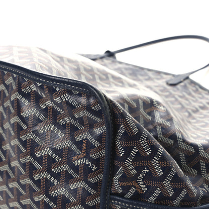 Goyardine Reversible Anjou GM Navy