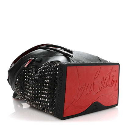 Calfskin Spiked Explorafunk Backpack Black