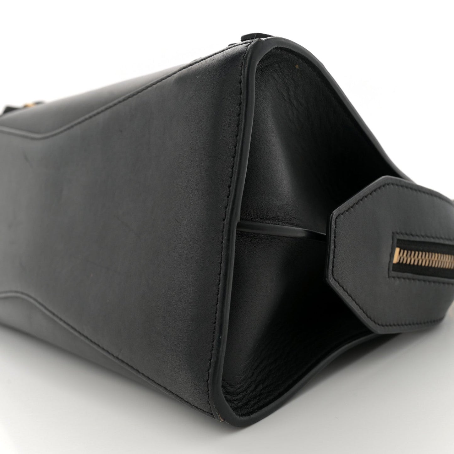 Smooth Calfskin Neo Classic Brass Hardware S City Black