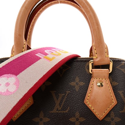 Monogram Speedy Bandouliere 20 Fuchsia