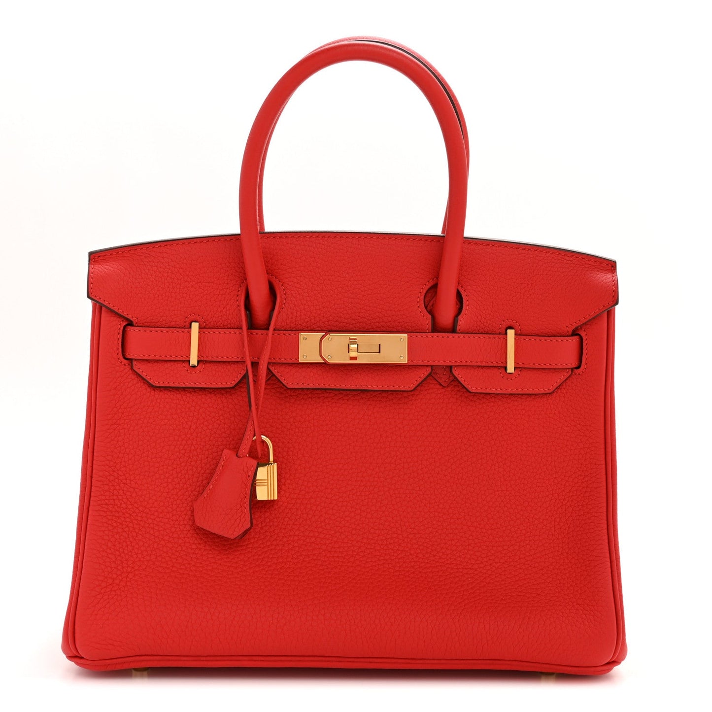 Togo Birkin 30 Rouge Tomate