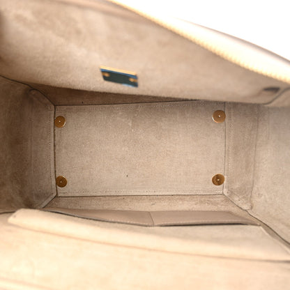 Grained Calfskin Mini Belt Bag Light Taupe