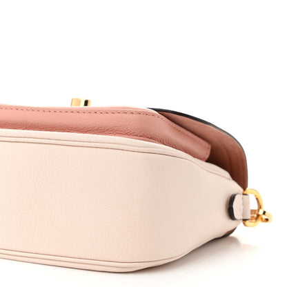 Grained Calfskin Lockme Tender Quartz