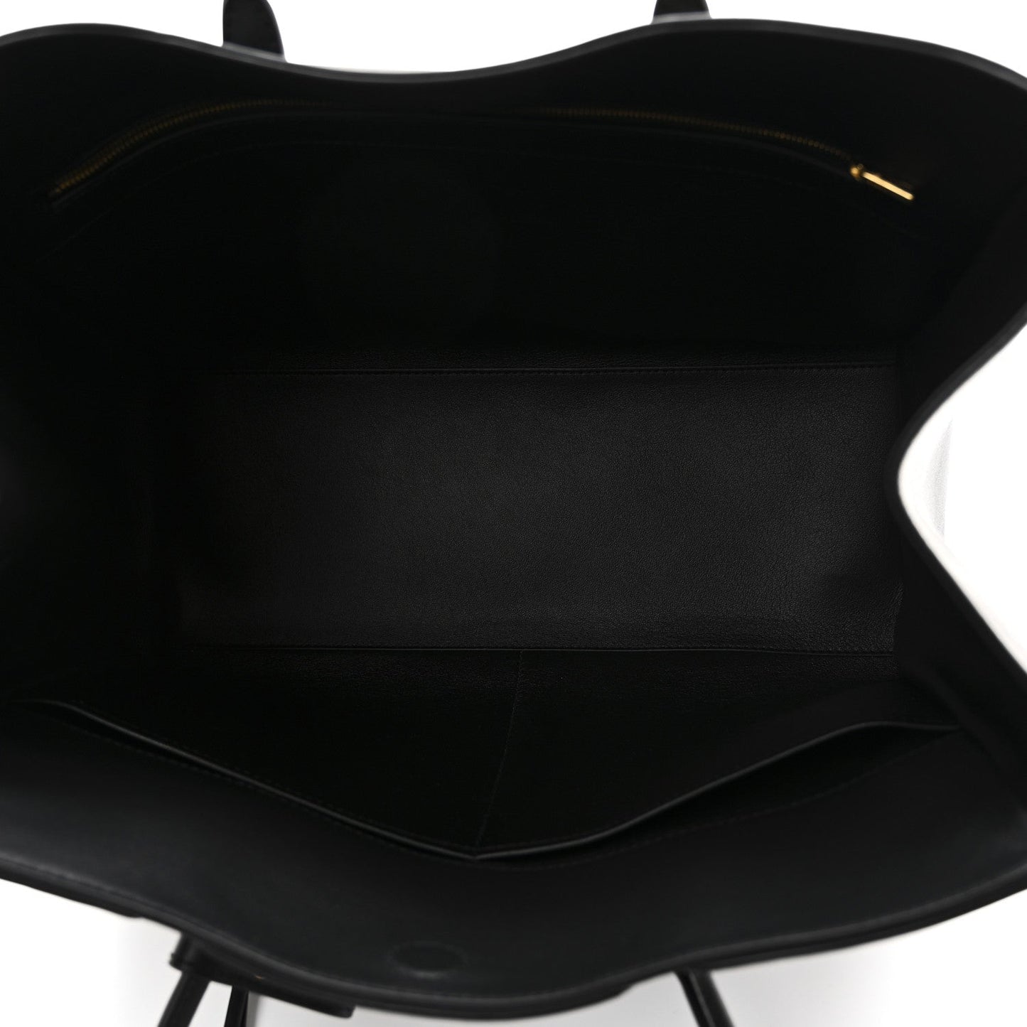Smooth Calfskin Hampton Carry All Bag Black