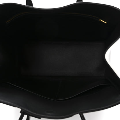 Smooth Calfskin Hampton Carry All Bag Black