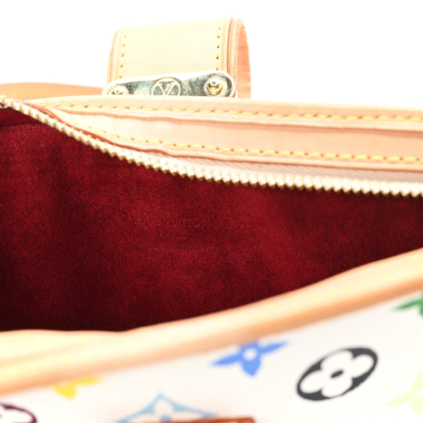 Monogram Multicolor Shirley White