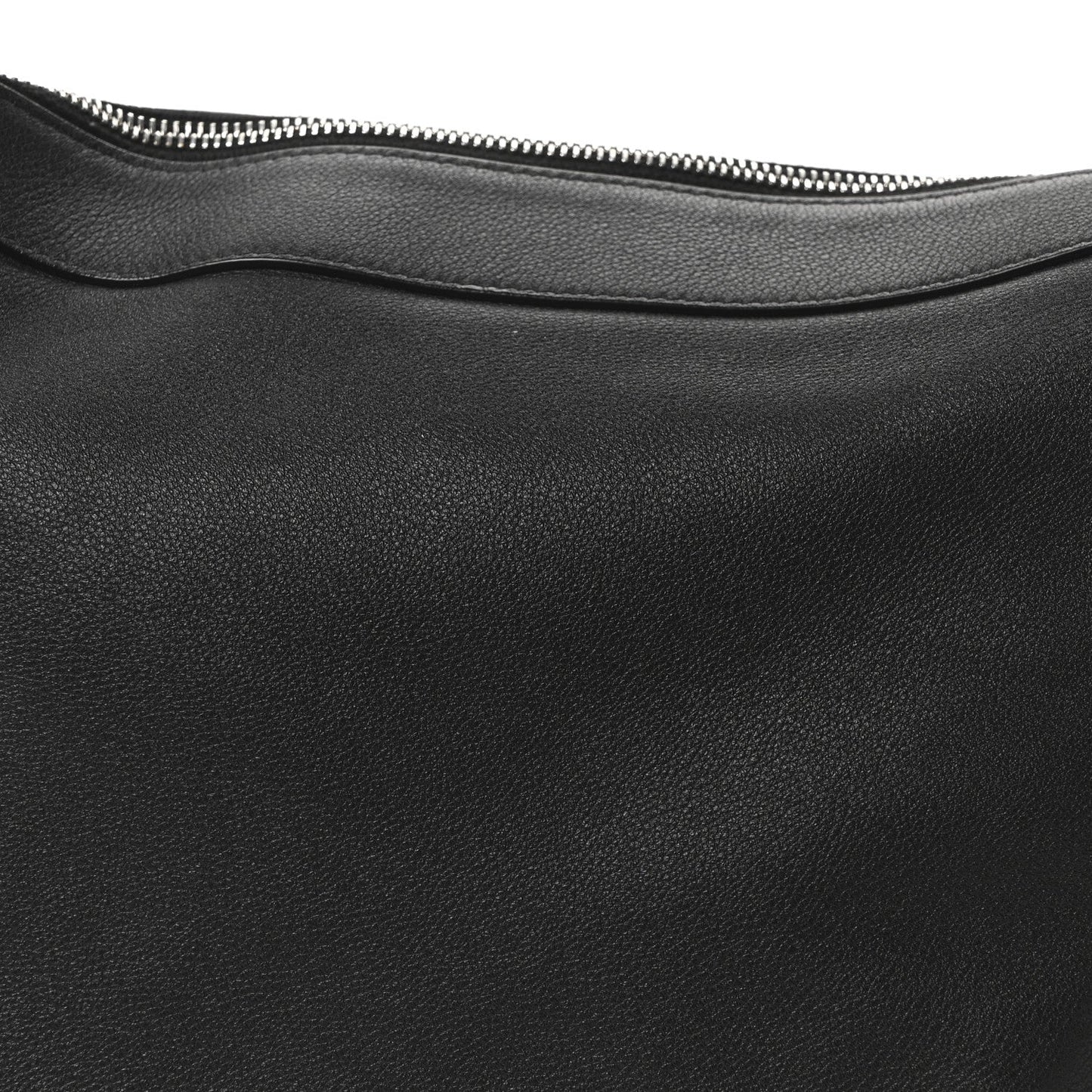 Supple Calfskin Weekend Romy Shoulder Bag Black