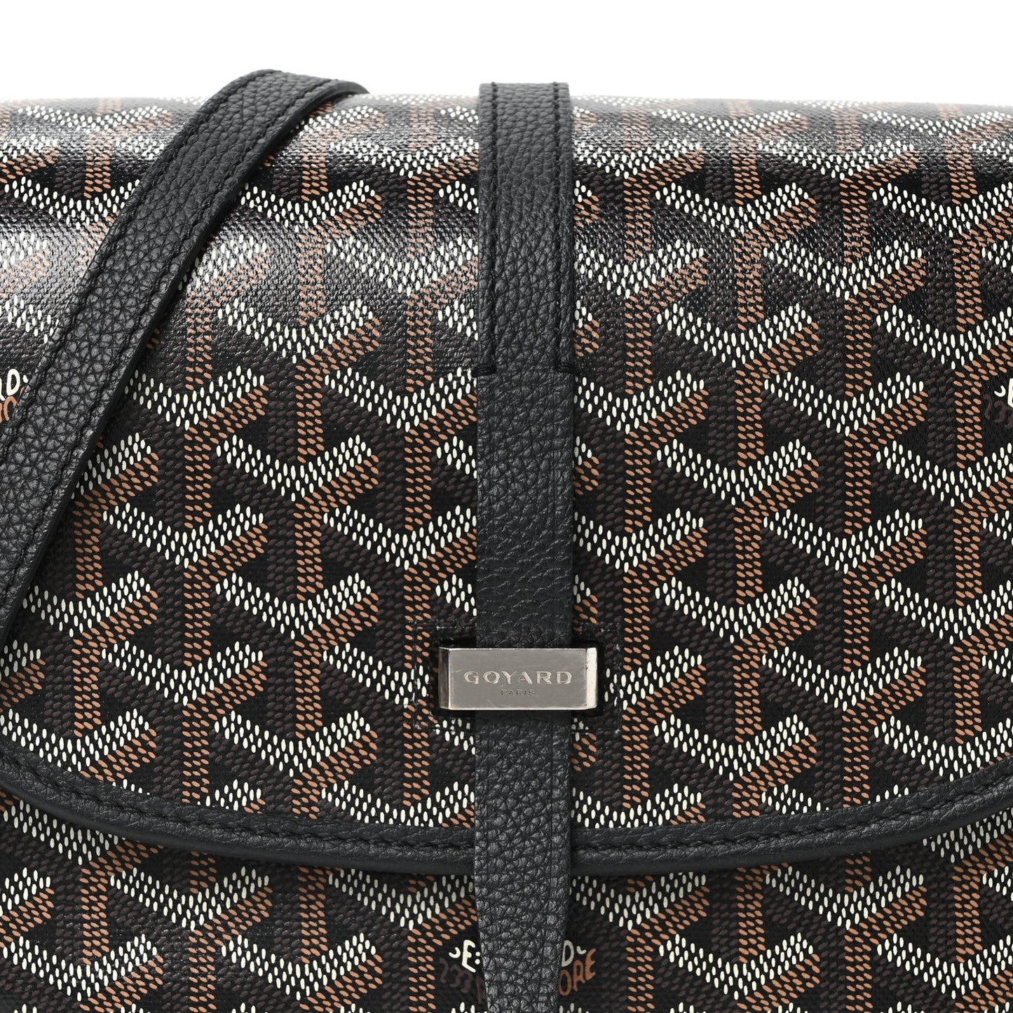 Goyardine Belvedere II PM Messenger Bag Black