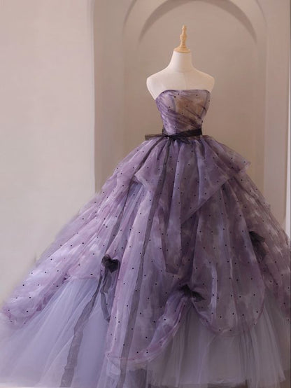Ball Gown A line Long Prom Dress Formal Dress