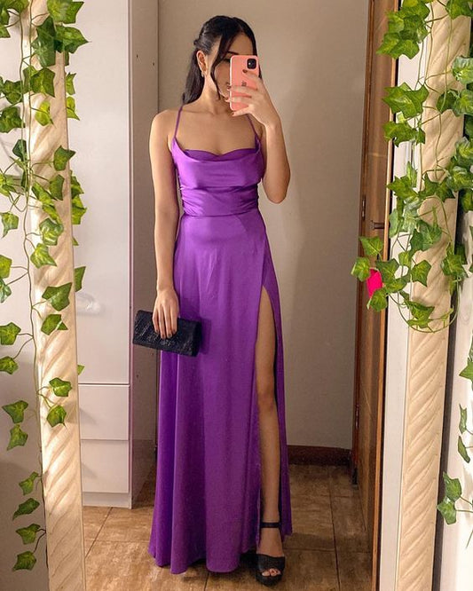 A Line Fashion Long Prom Dress Strapless Formal Evening Gown