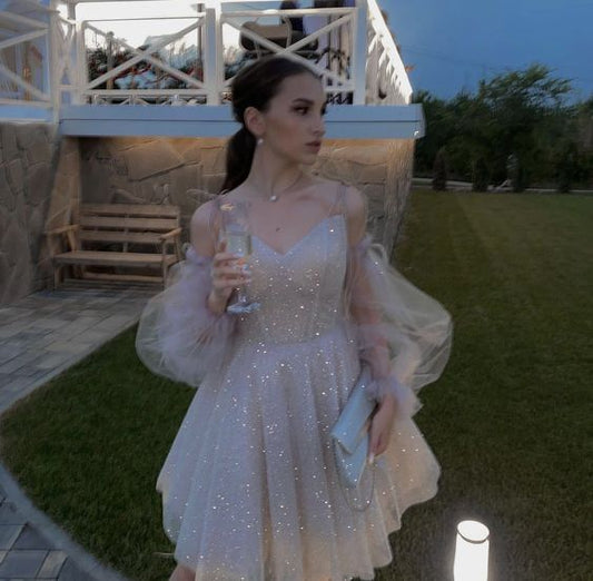 Homecoming Dress Women Formal Elegant Cocktail Gowns